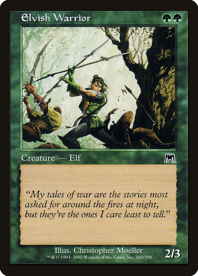 Elvish Warrior [Onslaught] | Gamers Paradise