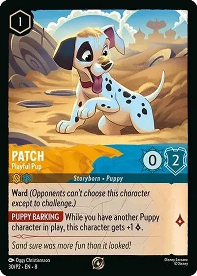 Patch - Playful Pup (30/P2) [Promo Cards] | Gamers Paradise