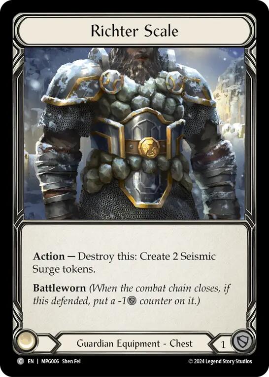 Richter Scale [MPG006] (Mastery Pack Guardian)  Cold Foil | Gamers Paradise