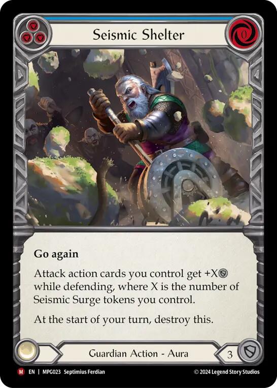 Seismic Shelter [MPG023] (Mastery Pack Guardian)  Rainbow Foil | Gamers Paradise