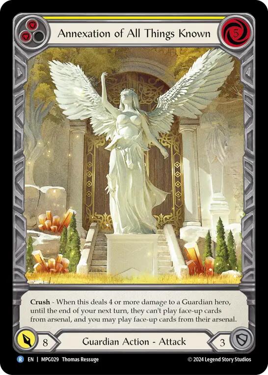 Annexation of All Things Known (Extended Art) [MPG029] (Mastery Pack Guardian)  Rainbow Foil | Gamers Paradise