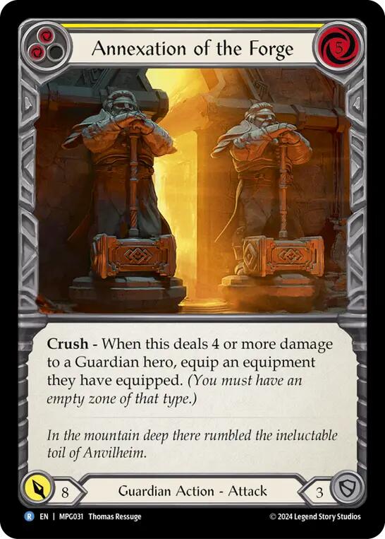 Annexation of the Forge [MPG031] (Mastery Pack Guardian) | Gamers Paradise