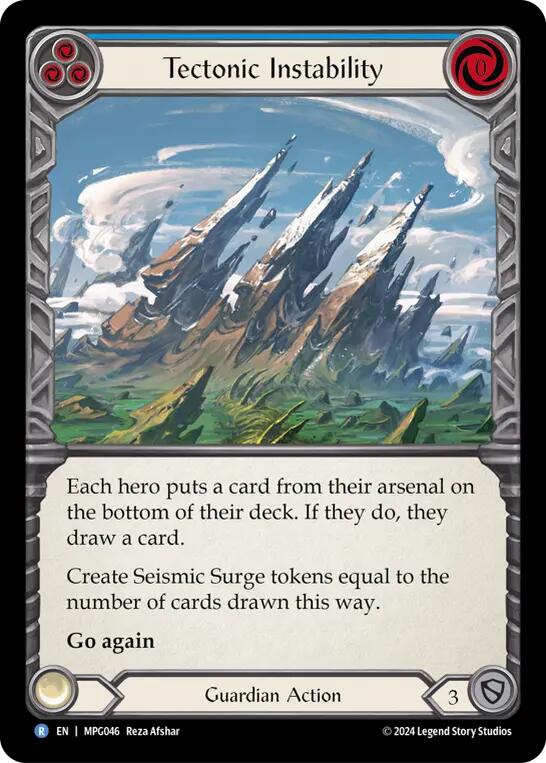 Tectonic Instability [MPG046] (Mastery Pack Guardian) | Gamers Paradise