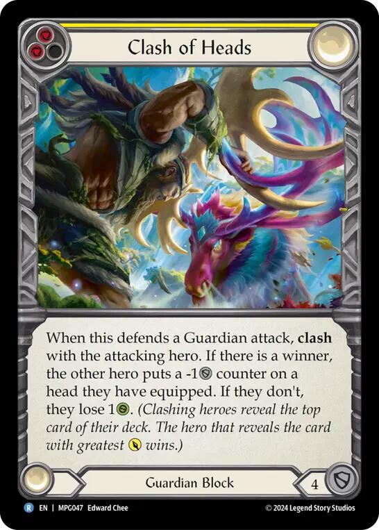 Clash of Heads [MPG047] (Mastery Pack Guardian)  Rainbow Foil | Gamers Paradise