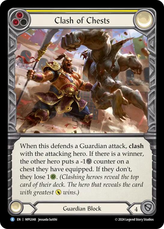 Clash of Chests [MPG048] (Mastery Pack Guardian)  Rainbow Foil | Gamers Paradise