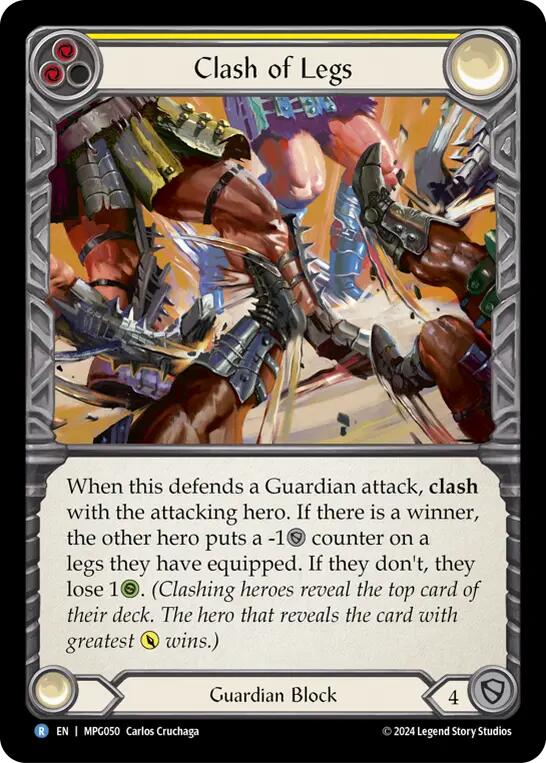 Clash of Legs [MPG050] (Mastery Pack Guardian) | Gamers Paradise