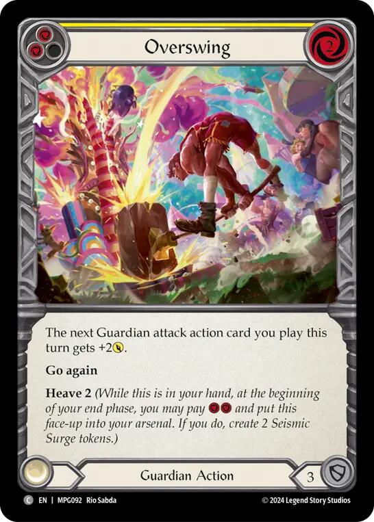 Overswing (Yellow) [MPG092] (Mastery Pack Guardian) | Gamers Paradise