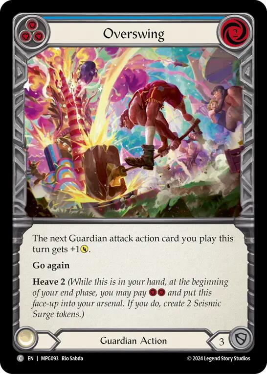 Overswing (Blue) [MPG093] (Mastery Pack Guardian) | Gamers Paradise