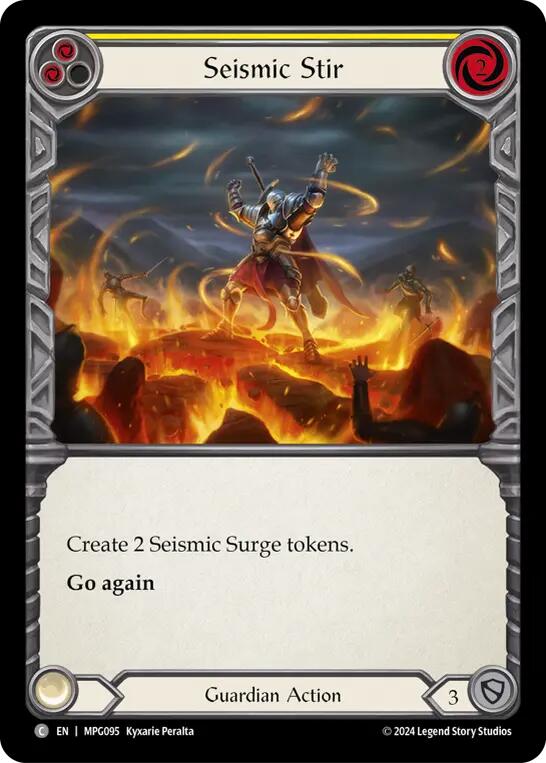 Seismic Stir (Yellow) [MPG095] (Mastery Pack Guardian) | Gamers Paradise