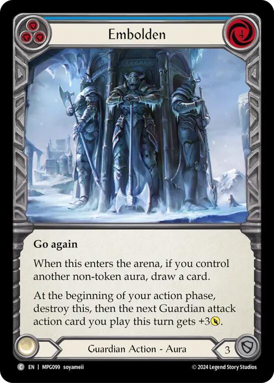 Embolden (Blue) [MPG099] (Mastery Pack Guardian) | Gamers Paradise