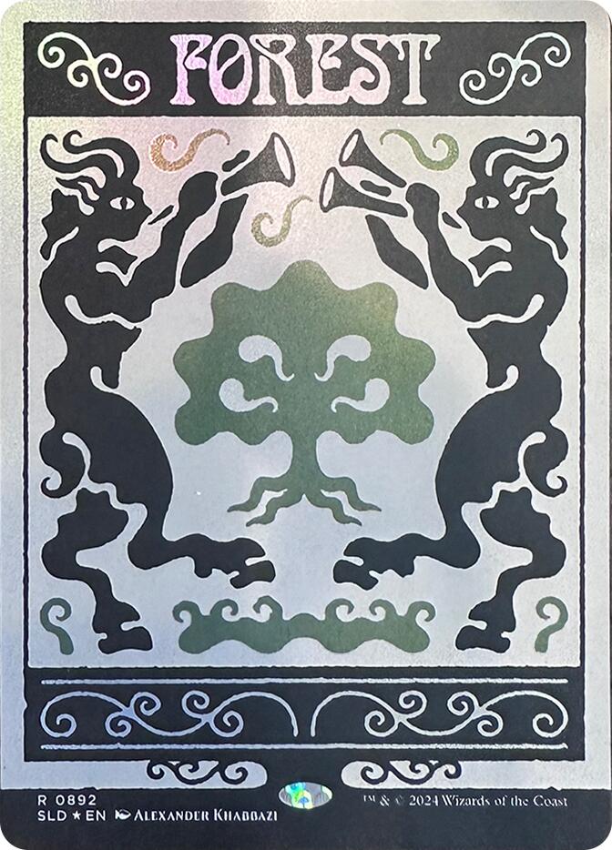Forest (0892) (Rainbow Foil) [Secret Lair Drop Series] | Gamers Paradise