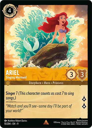 Ariel - Singing Mermaid (15/204) [Fabled] | Gamers Paradise