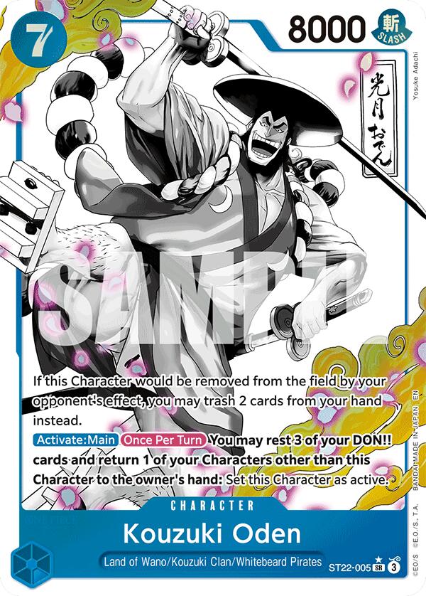 Kouzuki Oden (Parallel) [Starter Deck: Ace & Newgate] | Gamers Paradise