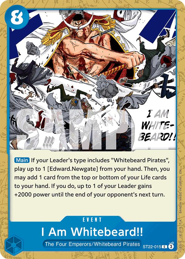 I Am Whitebeard!! [Starter Deck: Ace & Newgate] | Gamers Paradise