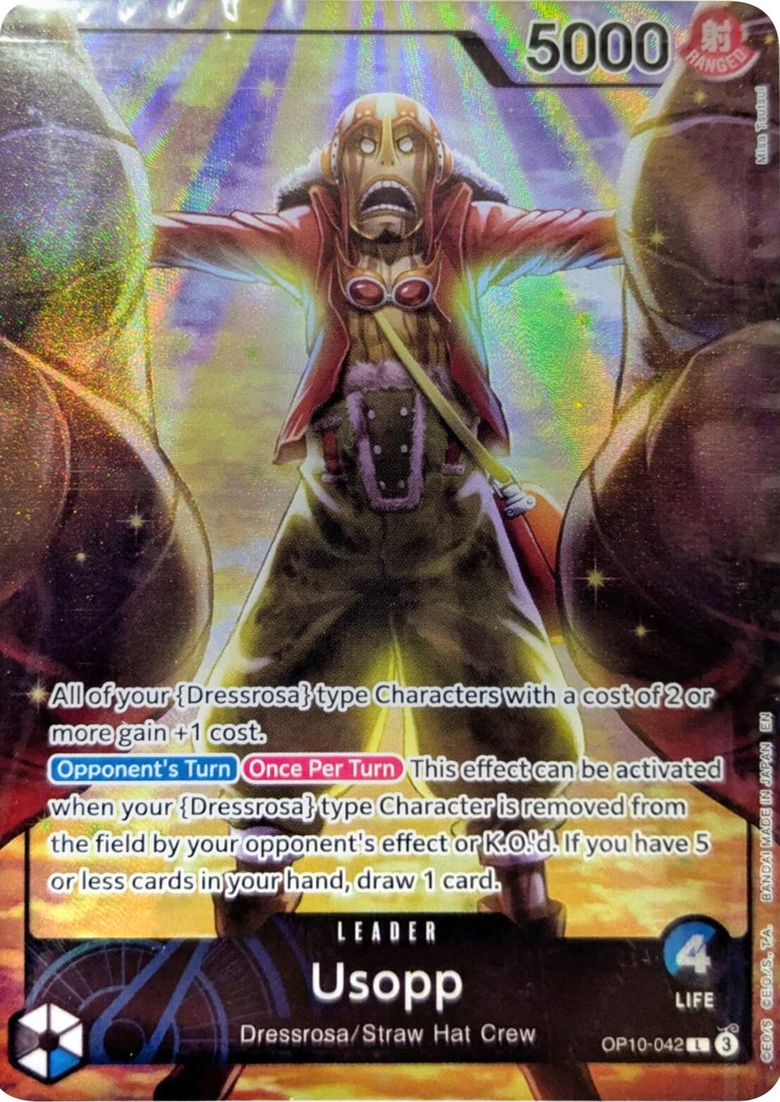 Usopp (Official Playmat -Limited Edition Vol. 3-) [One Piece Promotion Cards] | Gamers Paradise