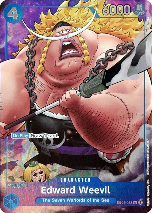 Edward Weevil (Seven Warlords of the Sea Binder Set) [One Piece Promotion Cards] | Gamers Paradise