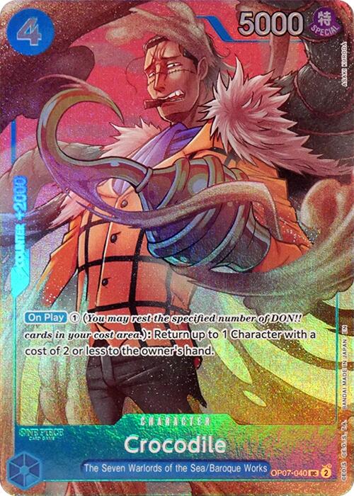 Crocodile (Seven Warlords of the Sea Binder Set) [One Piece Promotion Cards] | Gamers Paradise