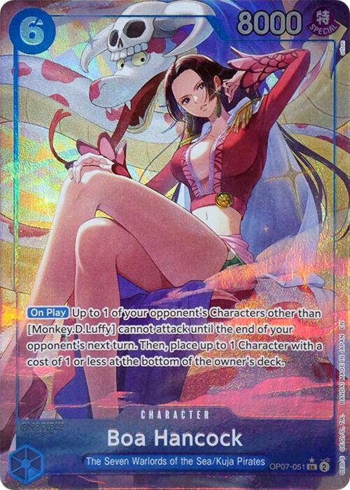 Boa Hancock (Seven Warlords of the Sea Binder Set) (Alternate Art) [One Piece Promotion Cards] | Gamers Paradise