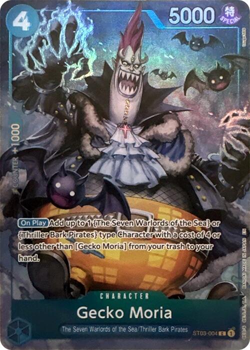 Gecko Moria (Seven Warlords of the Sea Binder Set) [One Piece Promotion Cards] | Gamers Paradise