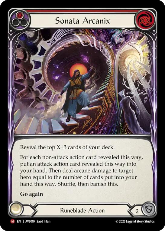 Sonata Arcanix (Red) [AVS019] (Armory Deck: Legends Viserai) | Gamers Paradise