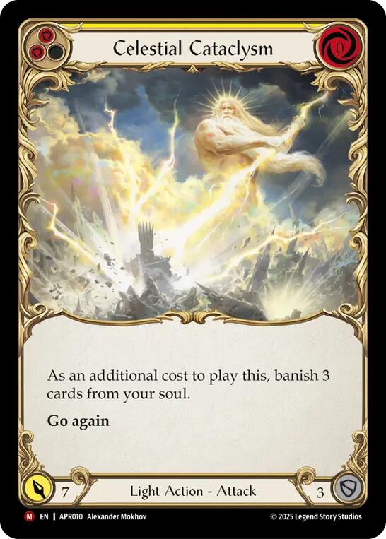 Celestial Cataclysm [APR010] (Armory Deck: Legends Prism) | Gamers Paradise
