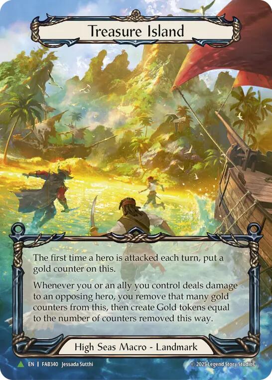 Treasure Island [FAB340] (Promo)  Cold Foil | Gamers Paradise
