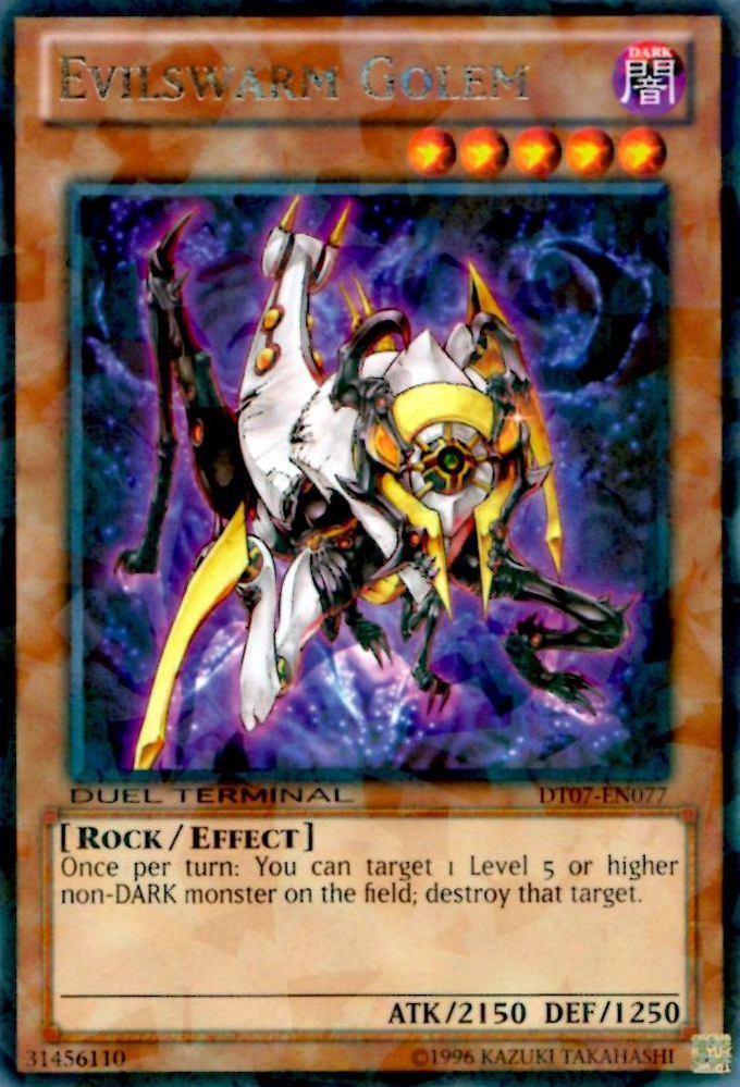 Evilswarm Golem [DT07-EN077] Rare | Gamers Paradise