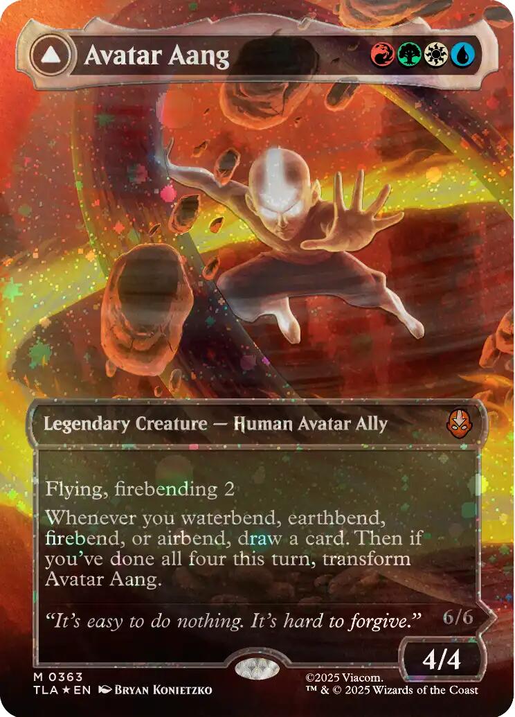 Avatar Aang (Raised Foil) [Avatar: The Last Airbender] | Gamers Paradise