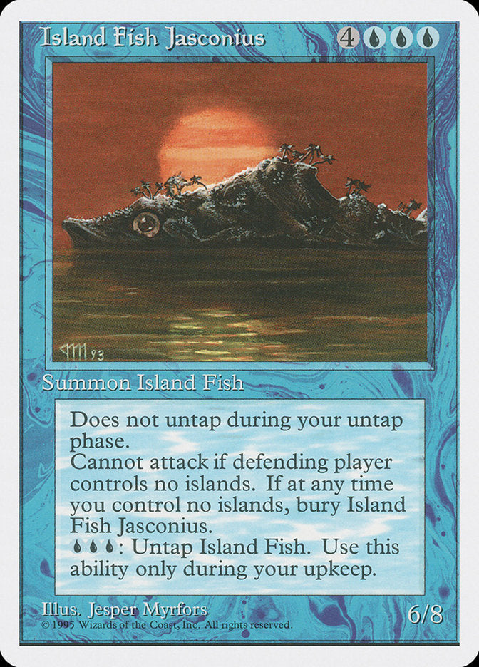 Island Fish Jasconius [Fourth Edition] | Gamers Paradise