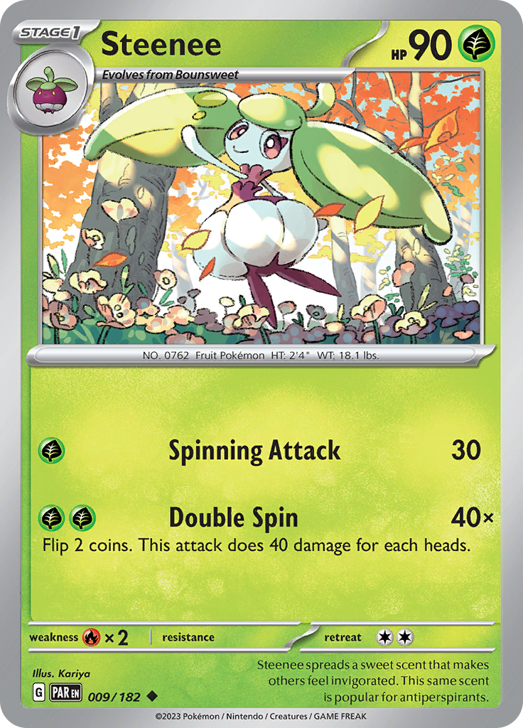 Steenee (009/182) [Scarlet & Violet: Paradox Rift] | Gamers Paradise