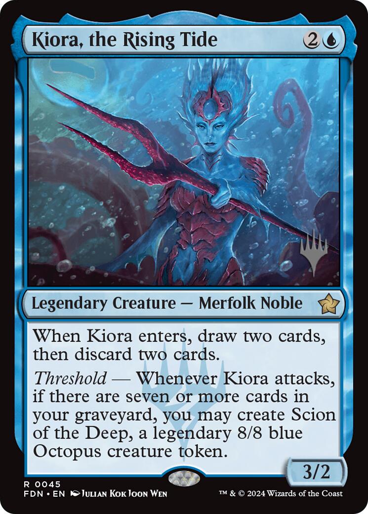 Kiora, the Rising Tide [Edge of Eternities Promo Pack] | Gamers Paradise