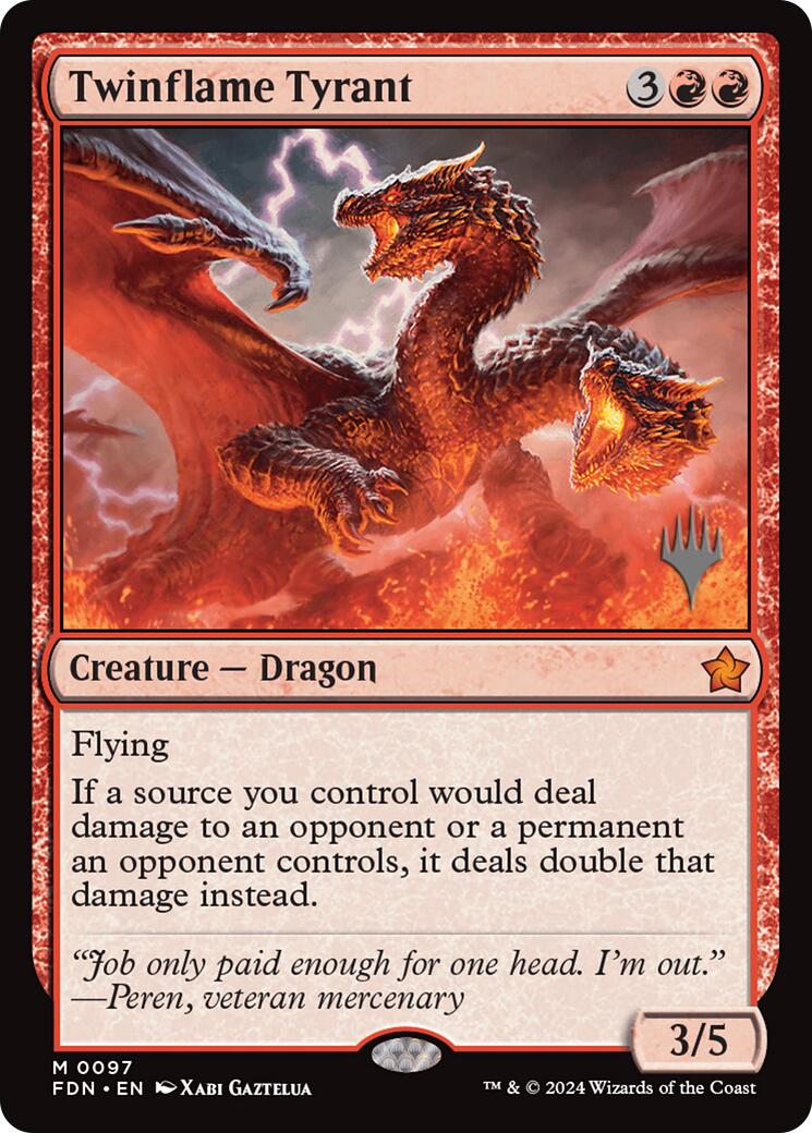 Twinflame Tyrant [Edge of Eternities Promo Pack] | Gamers Paradise