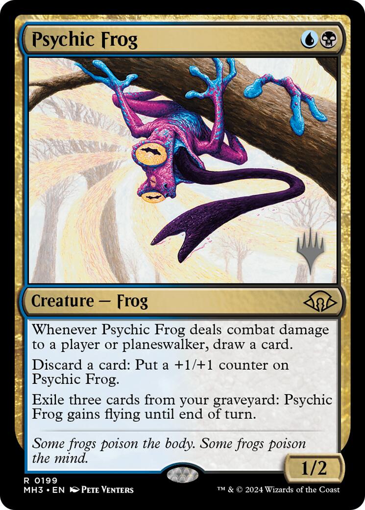 Psychic Frog [Edge of Eternities Promo Pack] | Gamers Paradise
