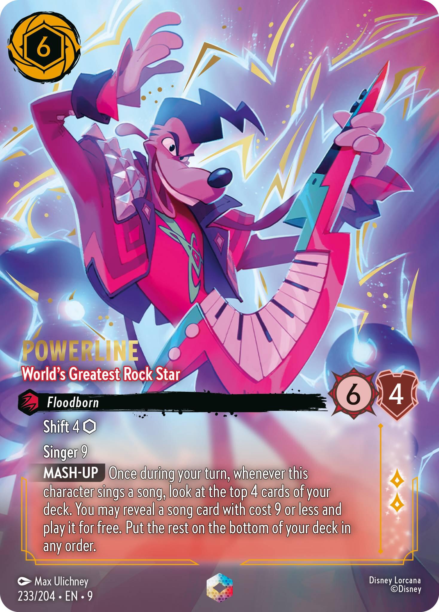 Powerline - World's Greatest Rock Star (Enchanted) (233/204) [Fabled] | Gamers Paradise