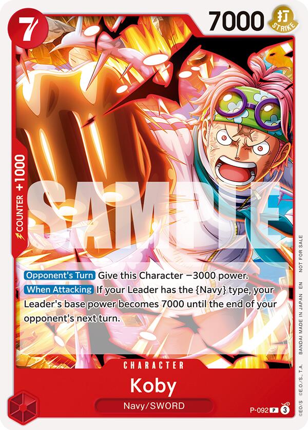 Koby (OP12 Release Event) [One Piece Promotion Cards] | Gamers Paradise