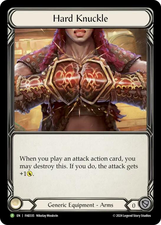 Hard Knuckle [FAB335] (Promo)  Cold Foil | Gamers Paradise