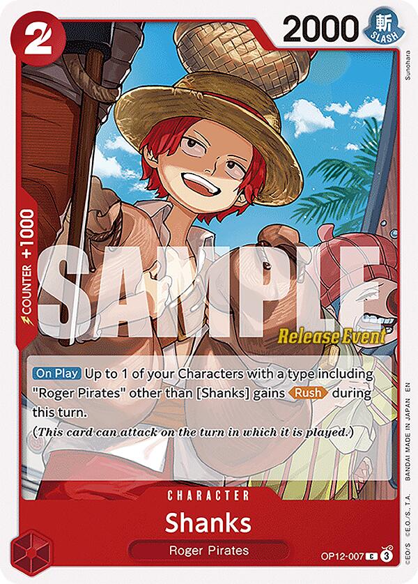Shanks [Legacy of the Master Release Event Cards] | Gamers Paradise