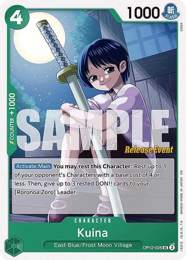 Kuina [Legacy of the Master Release Event Cards] | Gamers Paradise