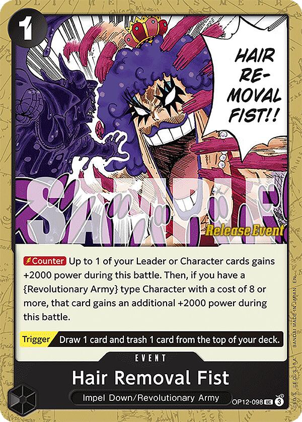 Hair Removal Fist [Legacy of the Master Release Event Cards] | Gamers Paradise