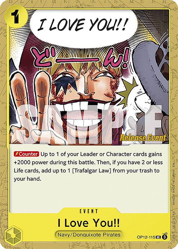I Love You!! [Legacy of the Master Release Event Cards] | Gamers Paradise