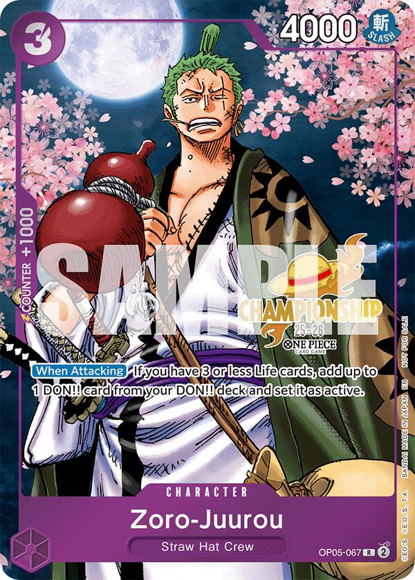 Zoro-Juurou (CS 25-26 Event Pack) [One Piece Promotion Cards] | Gamers Paradise