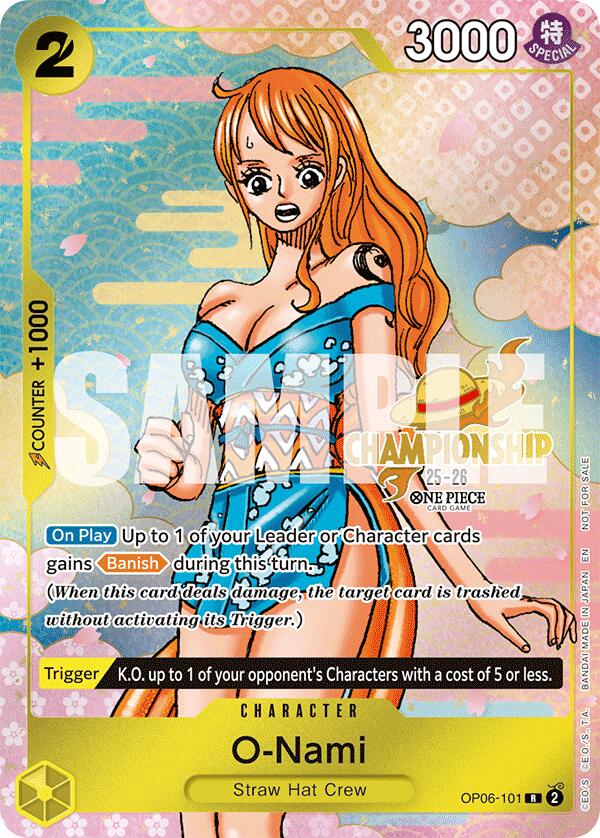 O-Nami (CS 25-26 Event Pack) [One Piece Promotion Cards] | Gamers Paradise