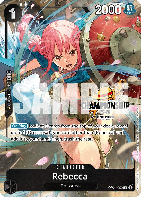 Rebecca (CS 25-26 Celebration Pack) [One Piece Promotion Cards] | Gamers Paradise