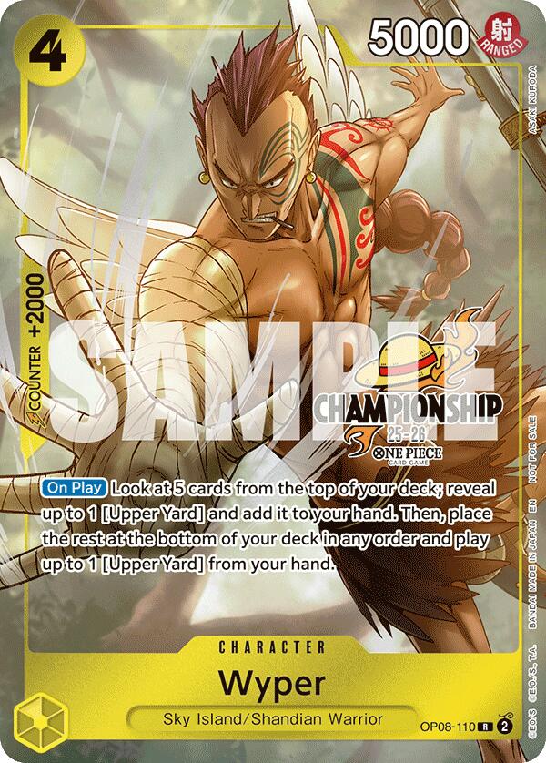 Wyper (CS 25-26 Celebration Pack) [One Piece Promotion Cards] | Gamers Paradise