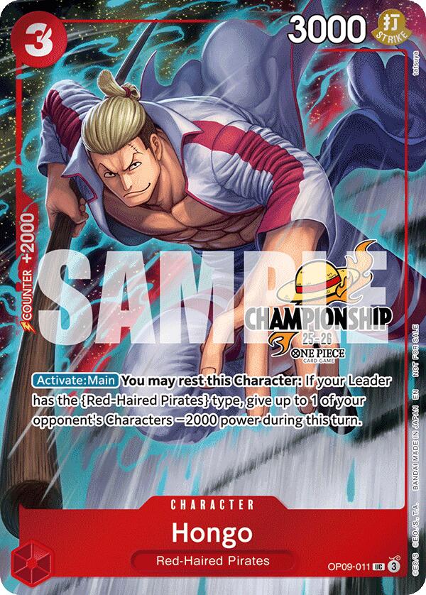 Hongo (CS 25-26 Celebration Pack) [One Piece Promotion Cards] | Gamers Paradise