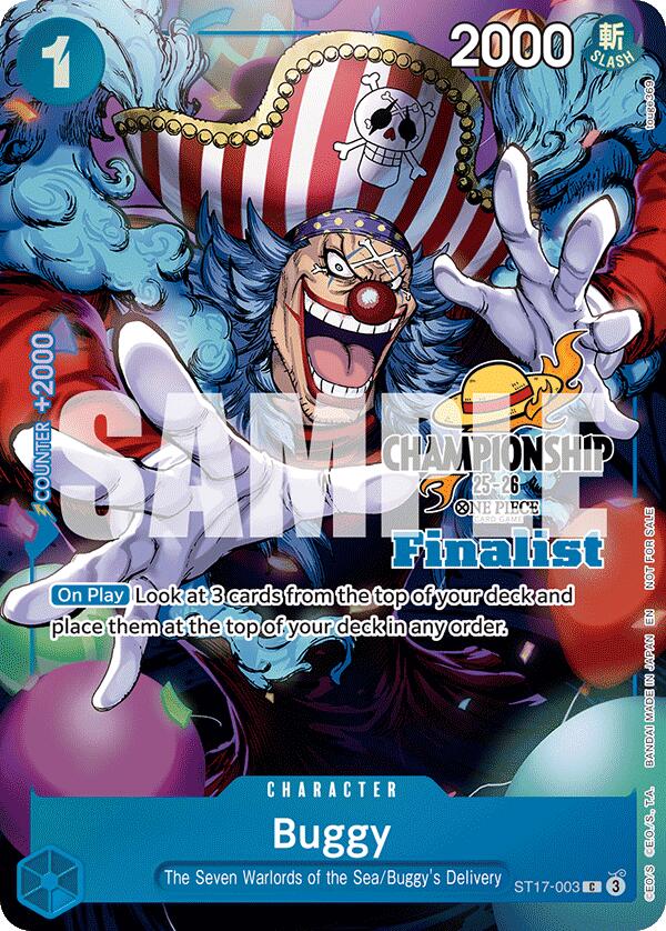 Buggy (CS 25-26 Finalist Card Set 1) [One Piece Promotion Cards] | Gamers Paradise