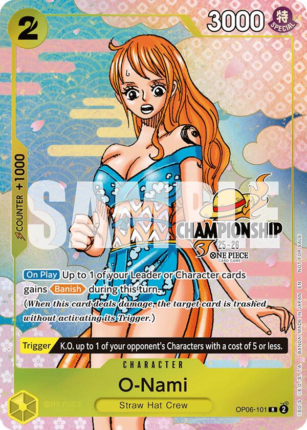 O-Nami (CS 25-26 Event Pack Finalist Ver.) [One Piece Promotion Cards] | Gamers Paradise