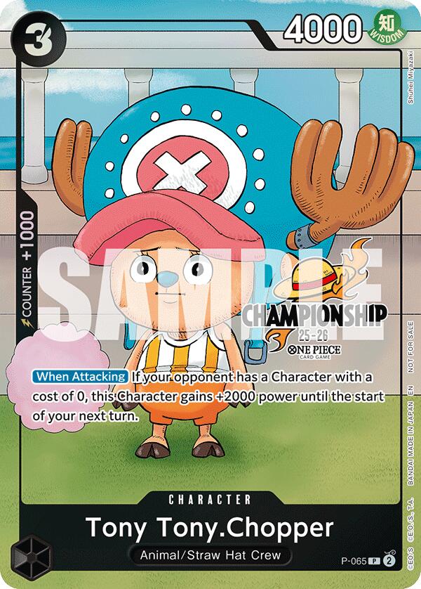 Tony Tony.Chopper (CS 25-26 Event Pack Finalist Ver.) [One Piece Promotion Cards] | Gamers Paradise