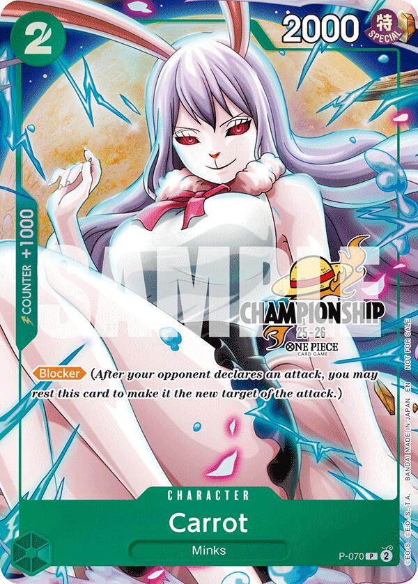 Carrot (CS 25-26 Event Pack Finalist Ver.) [One Piece Promotion Cards] | Gamers Paradise