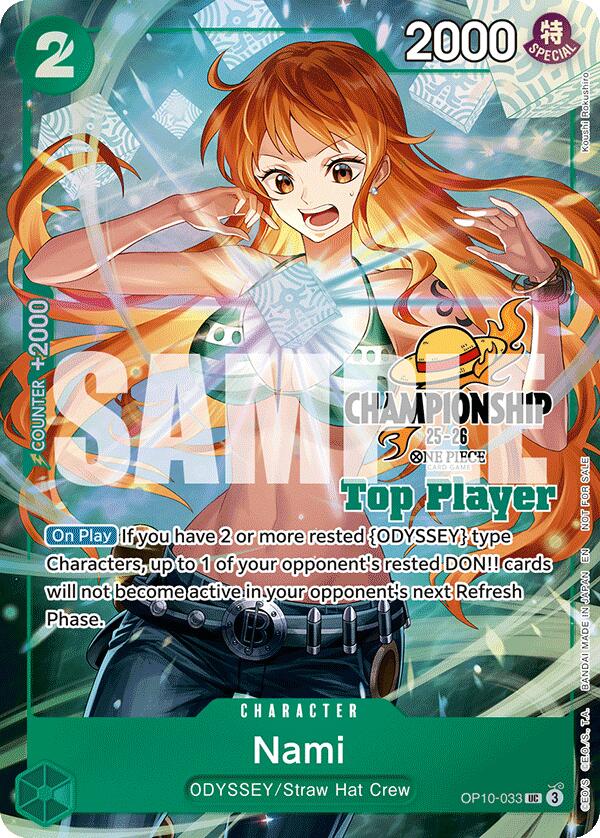 Nami (CS 25-26 Top Player Pack) [One Piece Promotion Cards] | Gamers Paradise